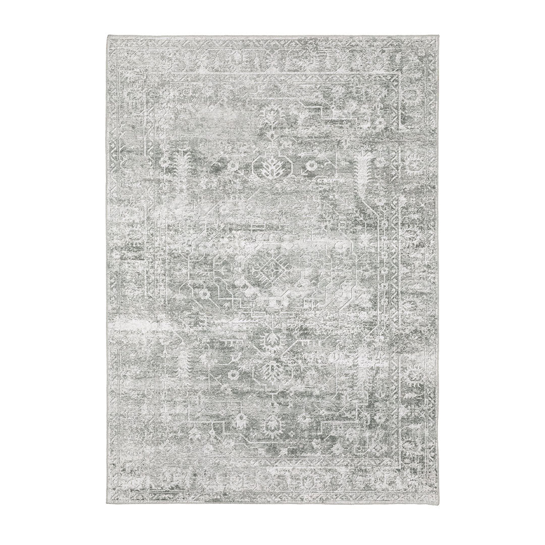 Malibu Platinum Washable Rug