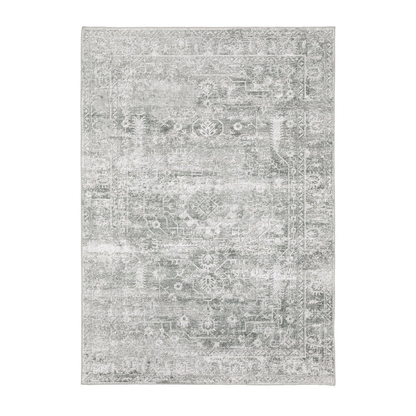 Malibu Platinum Washable Rug