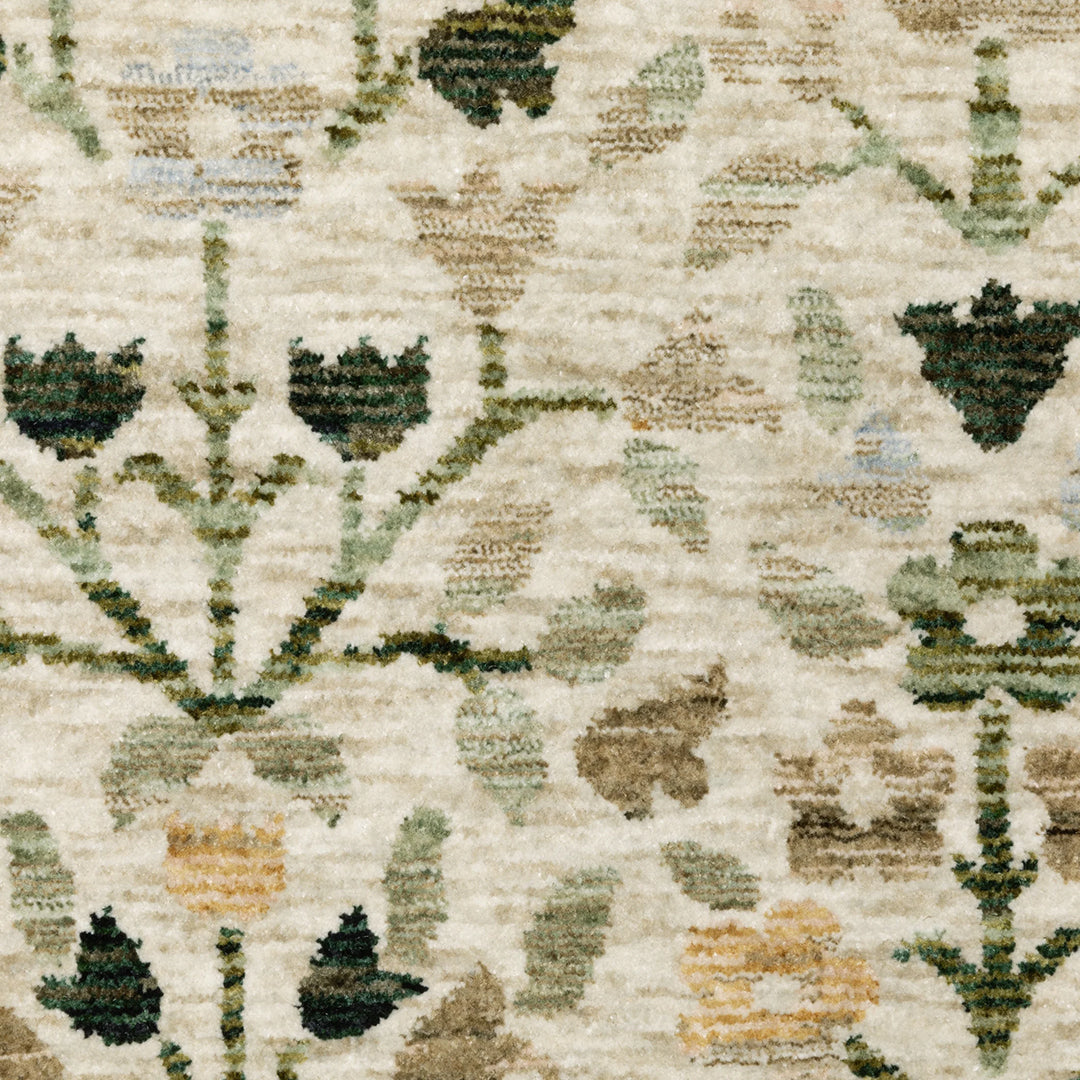 Westwood Green Rug from Sphinx Rugs by Oriental Weavers in 5 x 8 Polyester - Wood detail