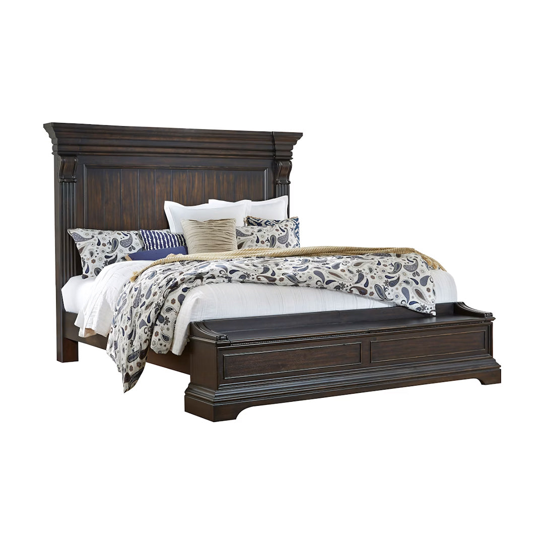 Cama con almacenamiento Caldwell 