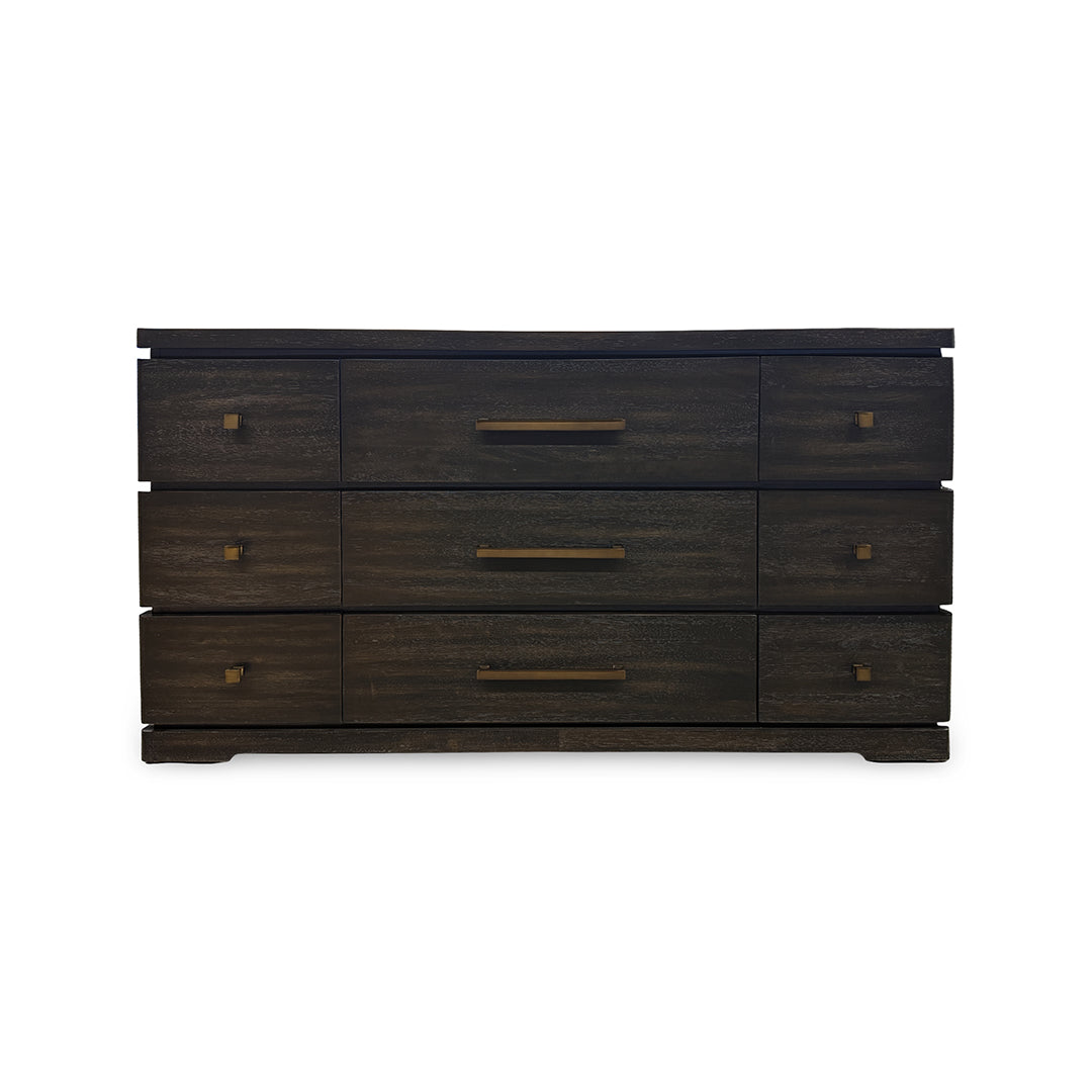 Pacific Heights Dresser from Napa Furniture Designs in Black Solid Wood with Soft Close - Additional view 4