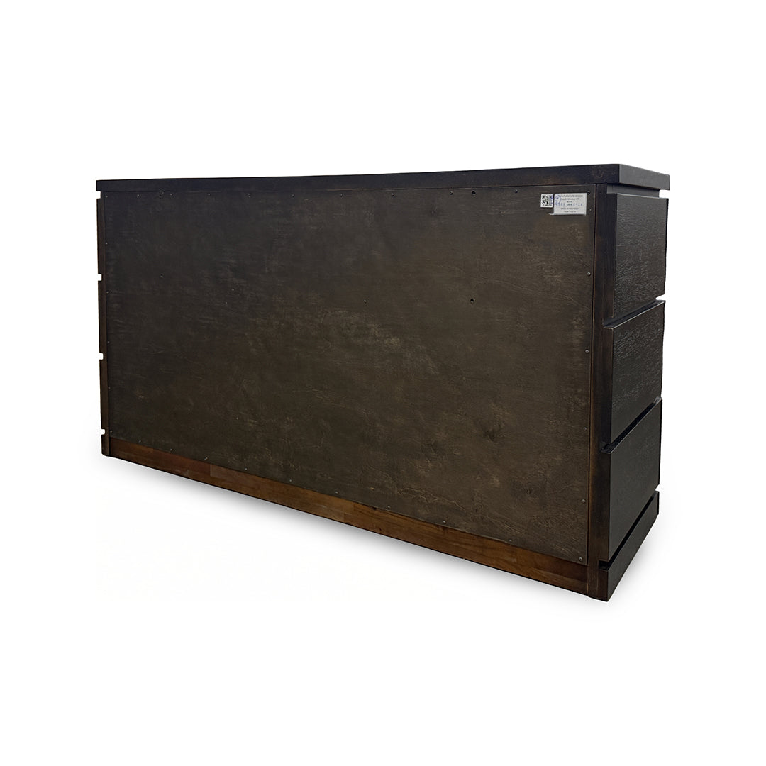 Pacific Heights Dresser from Napa Furniture Designs in Black Solid Wood with Soft Close - Additional view 6
