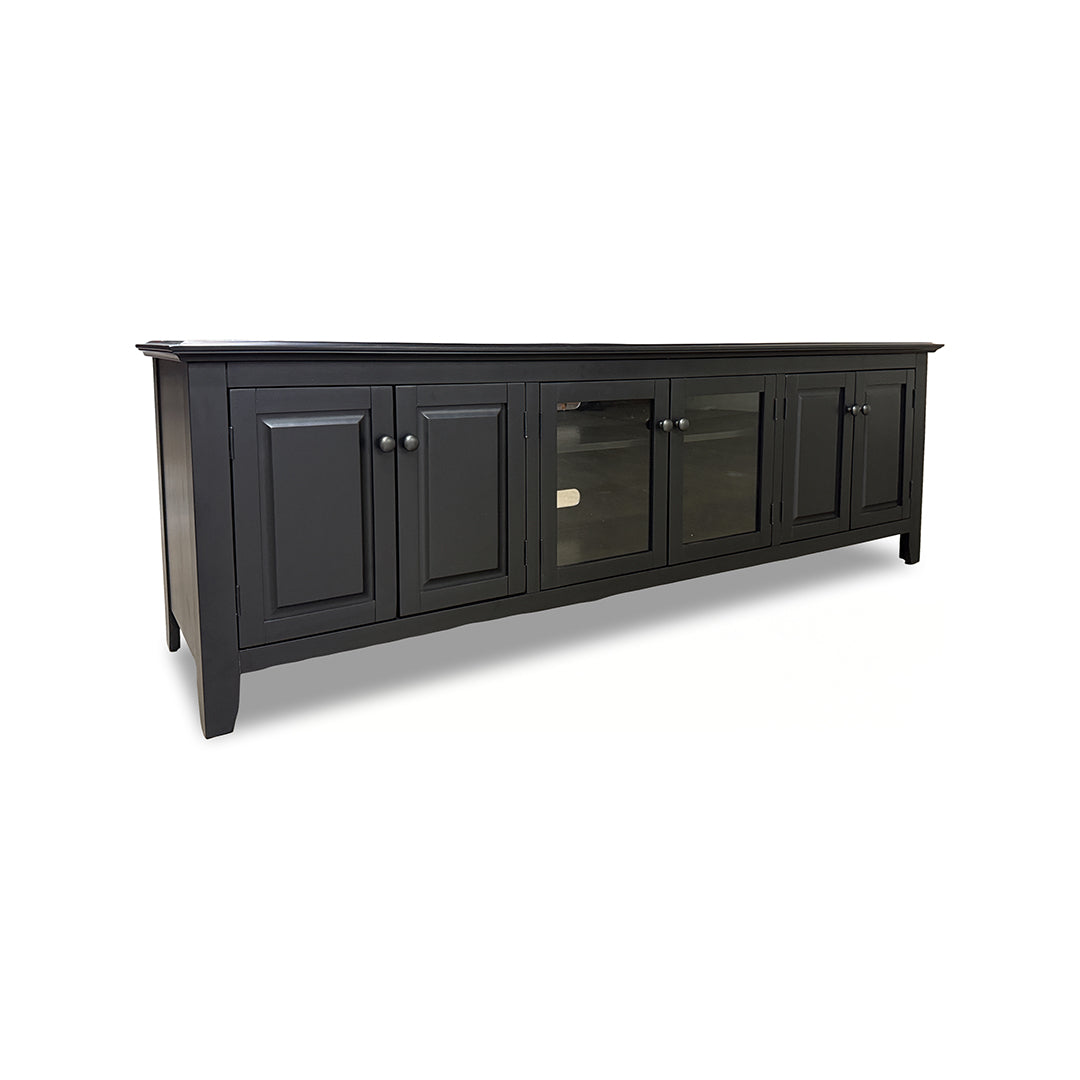 Pembroke TV Stand - Black, 78 Inch Pembroke TV Stand - Black, 78 Inch