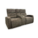 Pontenza Power Reclining Glider Loveseat with Console