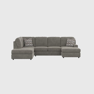 O'Phannon Sectional with Chaise - Putty