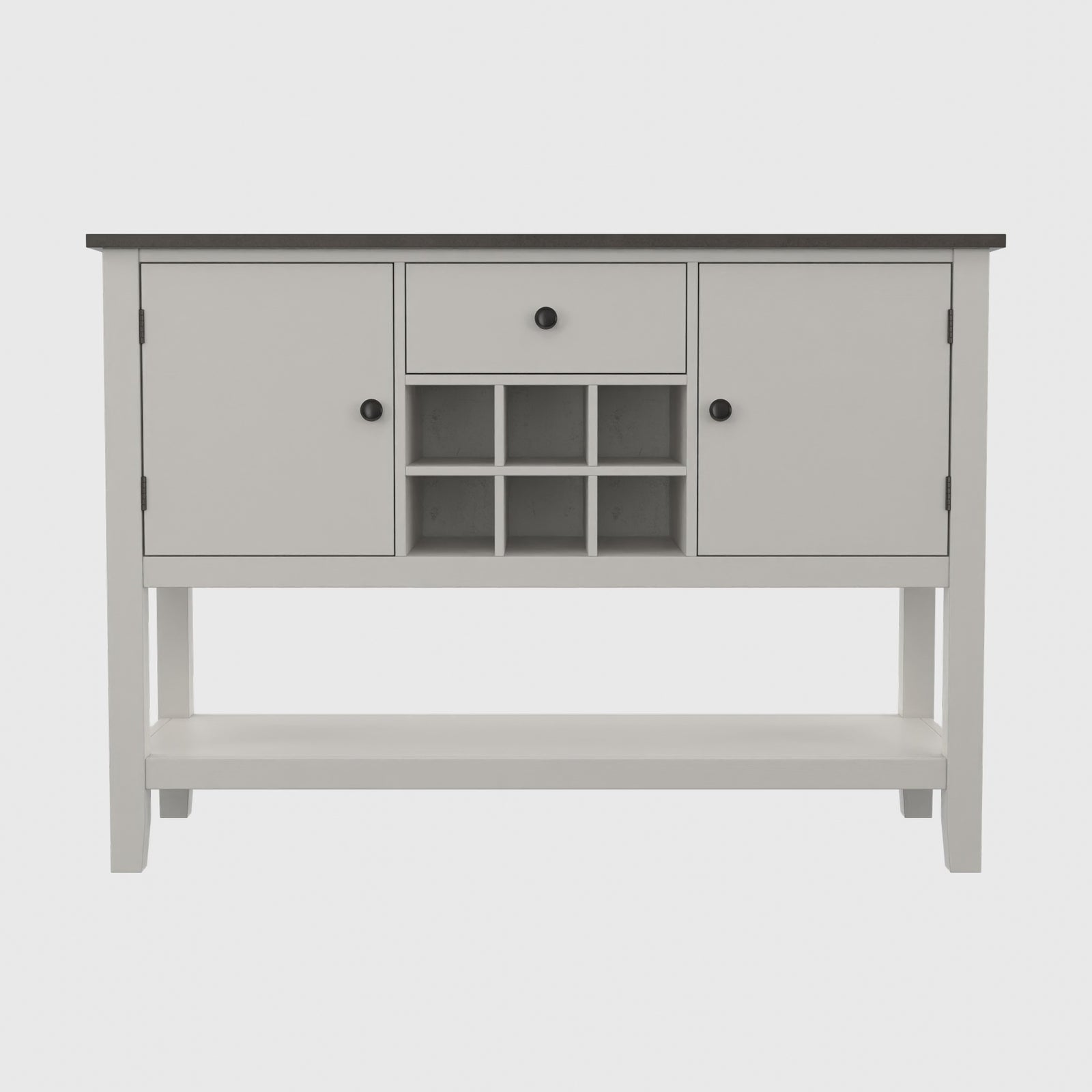 Drake Server from Worldwide Designs in White - Additional view 7