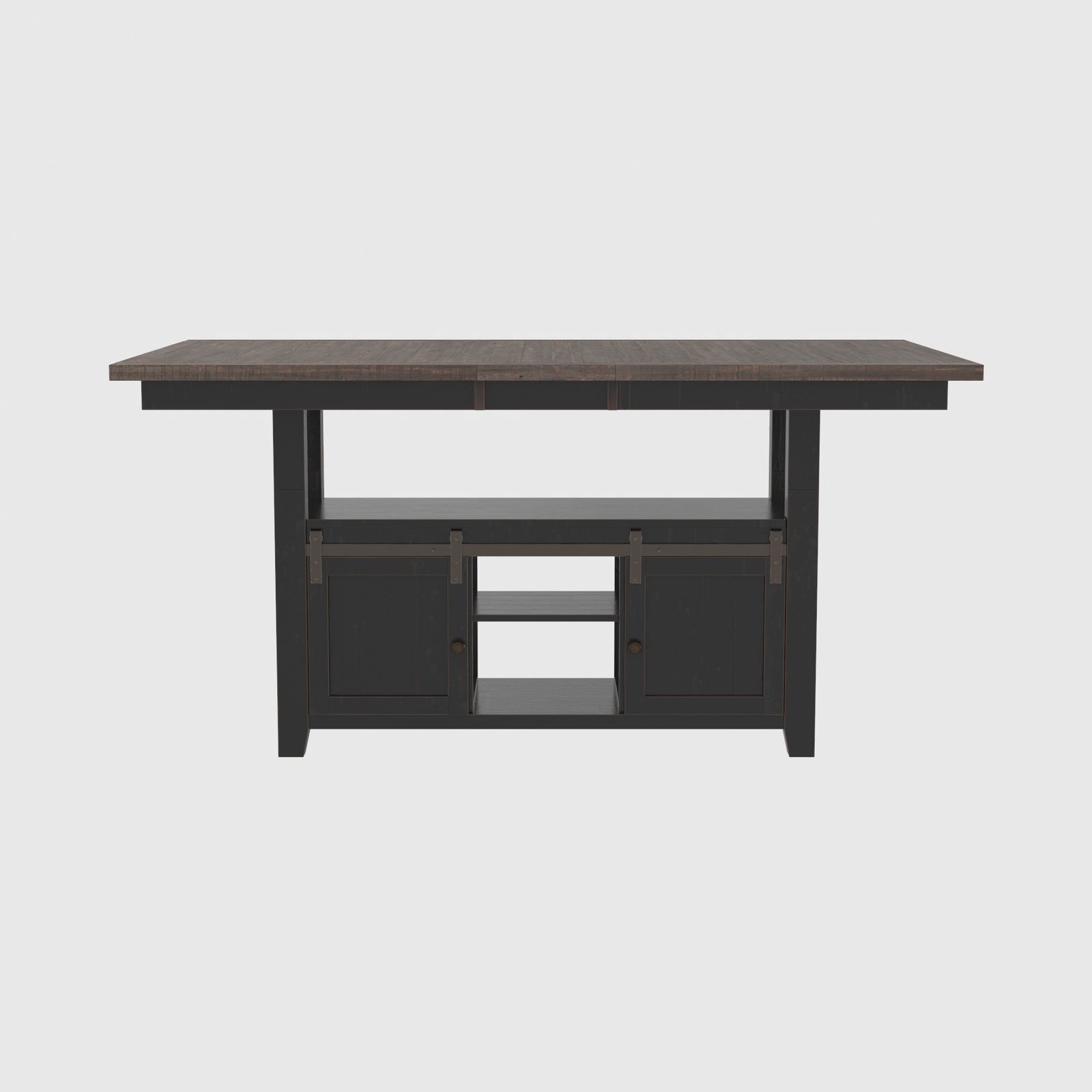 Madison County High-Low Table - Black