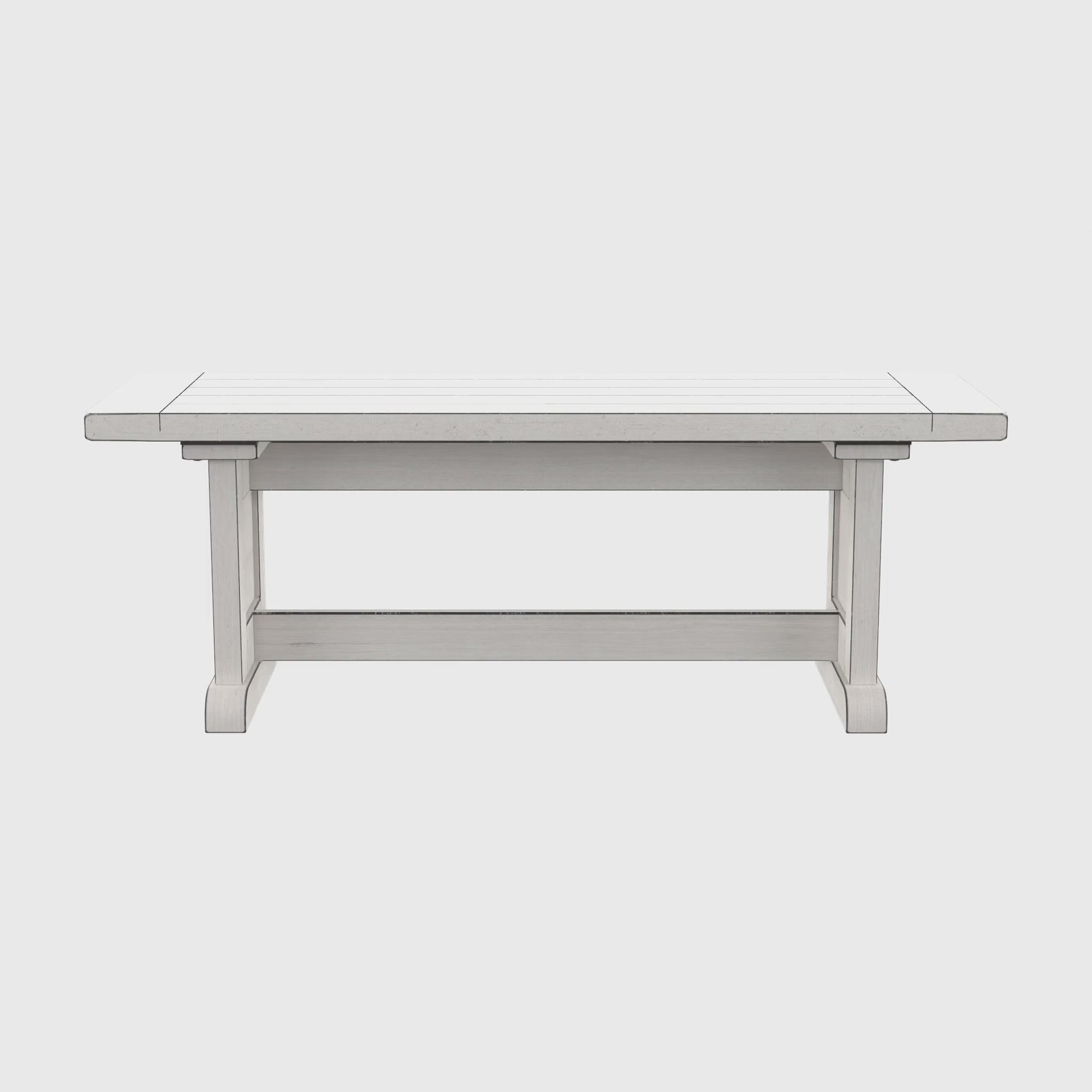 Bayside Nook Table with Benches