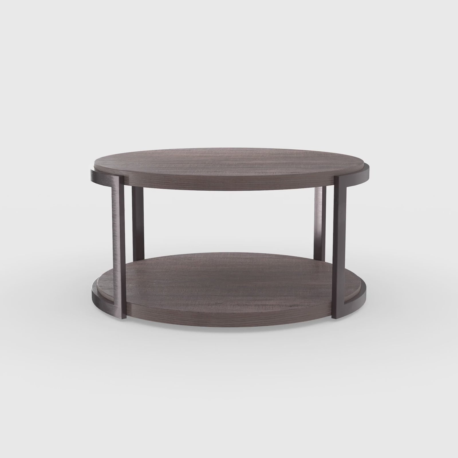 Modern View Round Cocktail Table