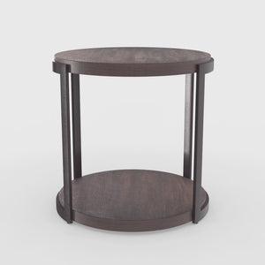 Modern View Round End Table