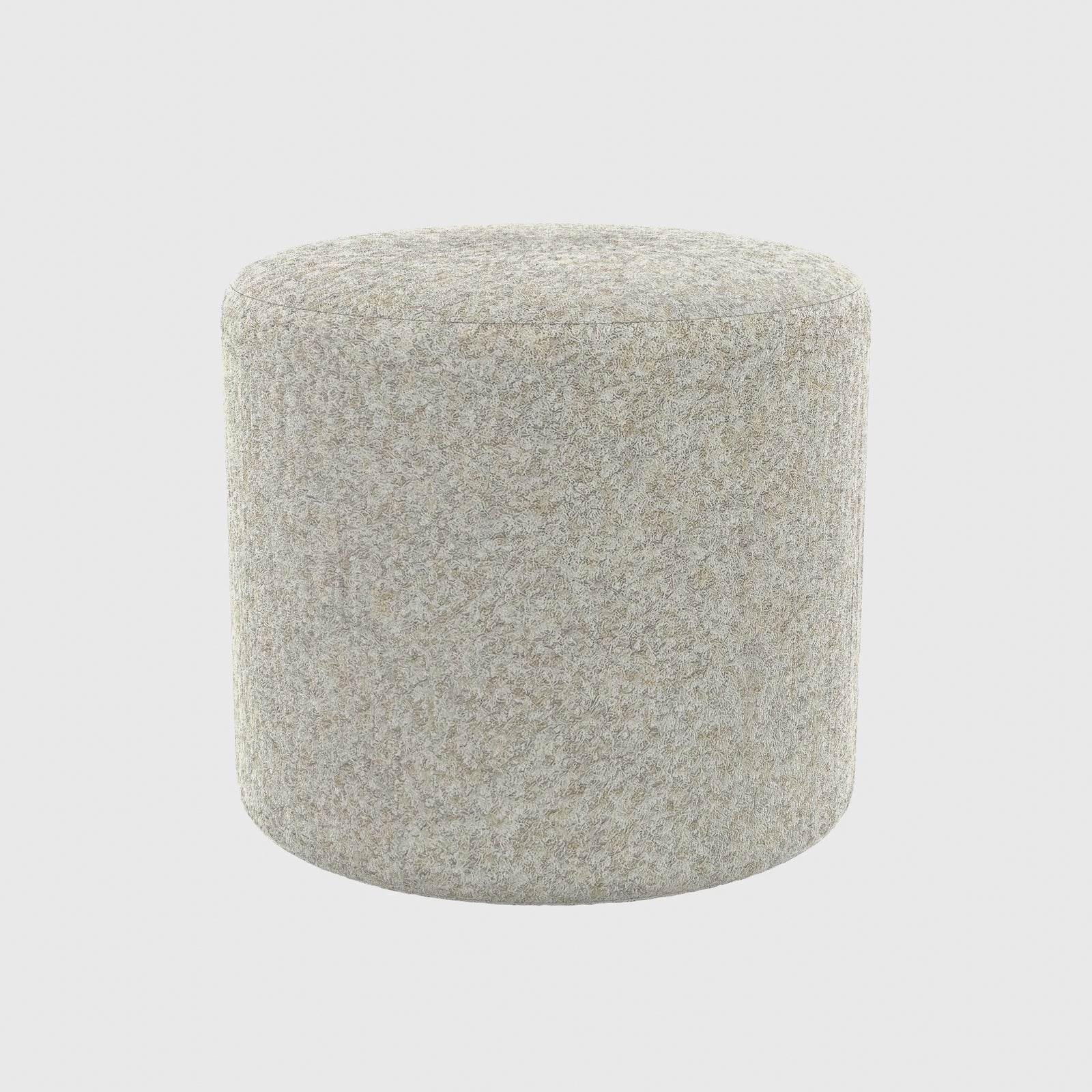 Small Round Ottoman with Casters