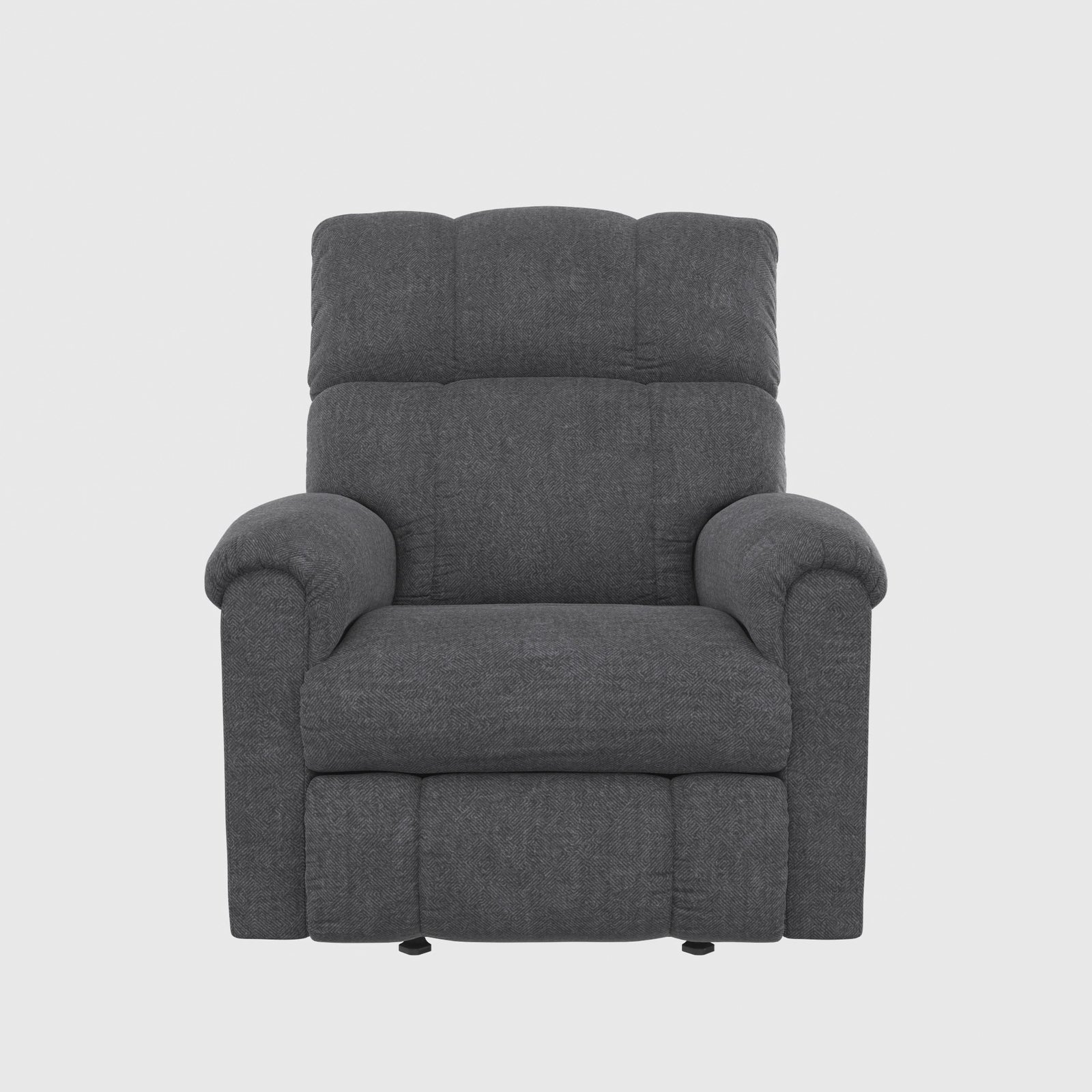 Norton rocker recliner in gray, product video tour