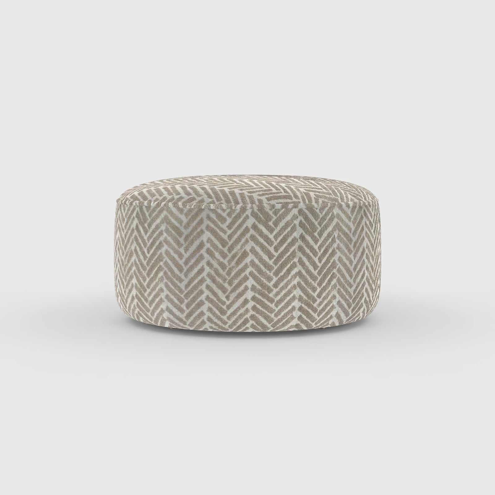 Passageway Round Cocktail Ottoman