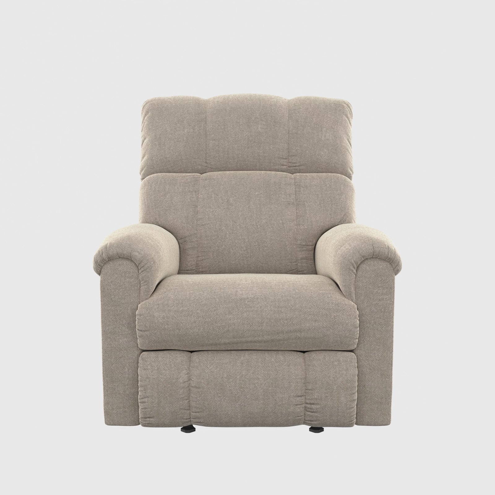 Norton rocker recliner in beige, product video tour