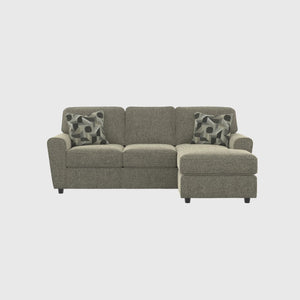 Cascilla Sofa Chaise - Pewter