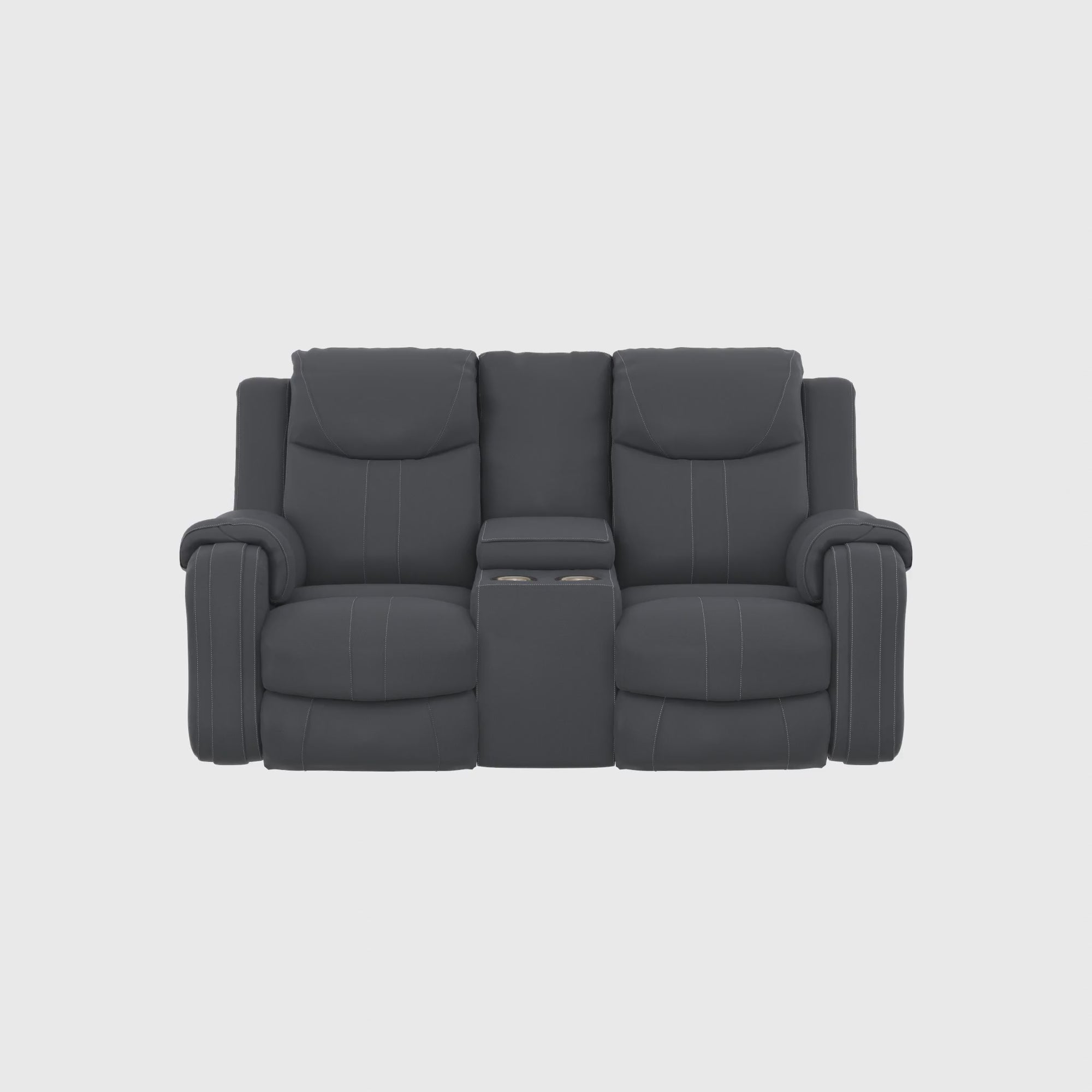Marvel Console Loveseat with Power Headrest