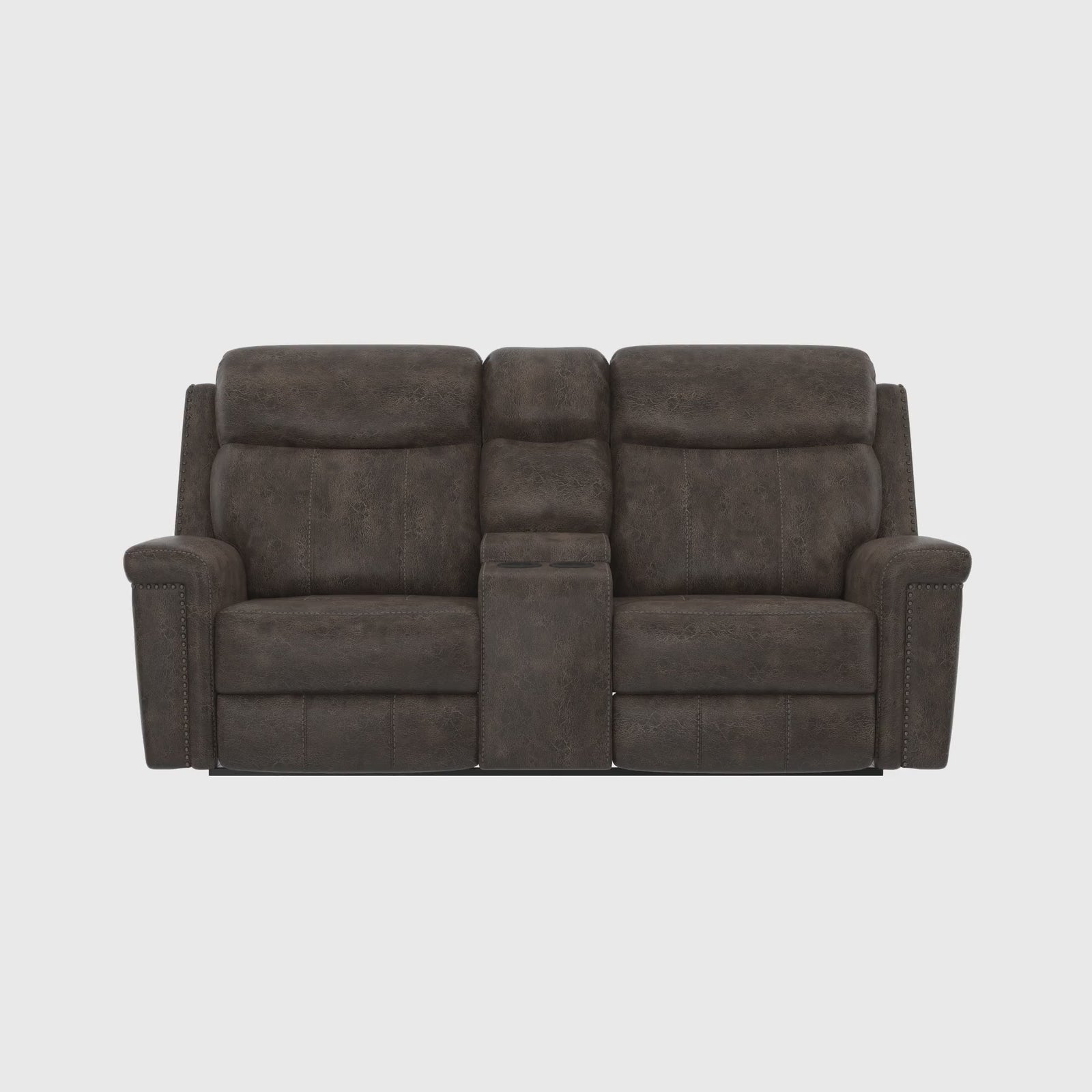 Quade Manual Reclining Loveseat with Console