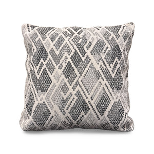 Graphite Python Pillows (Set of 2)