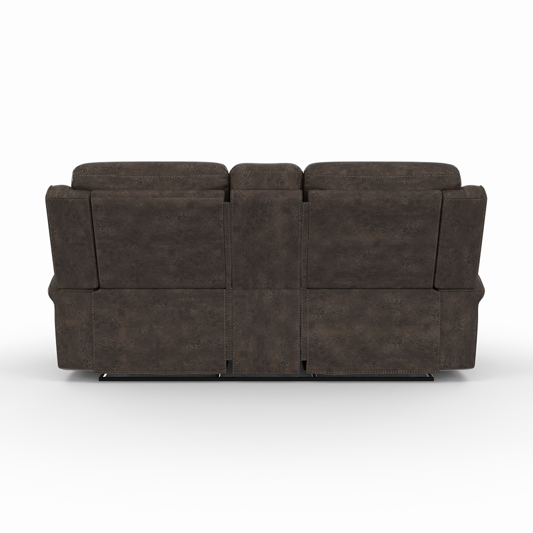 Quade Manual Reclining Loveseat with Console