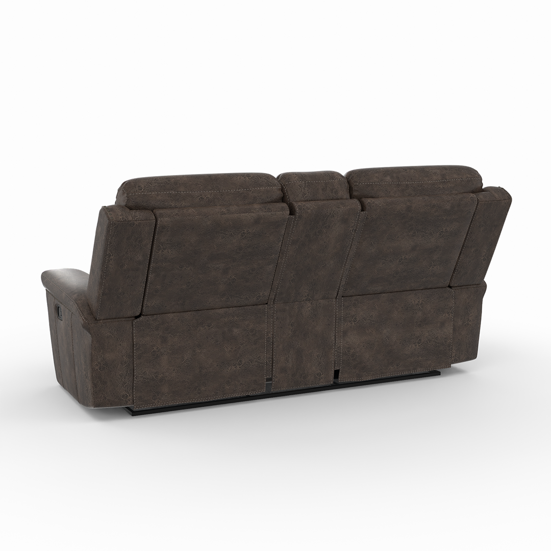 Quade Manual Reclining Loveseat with Console