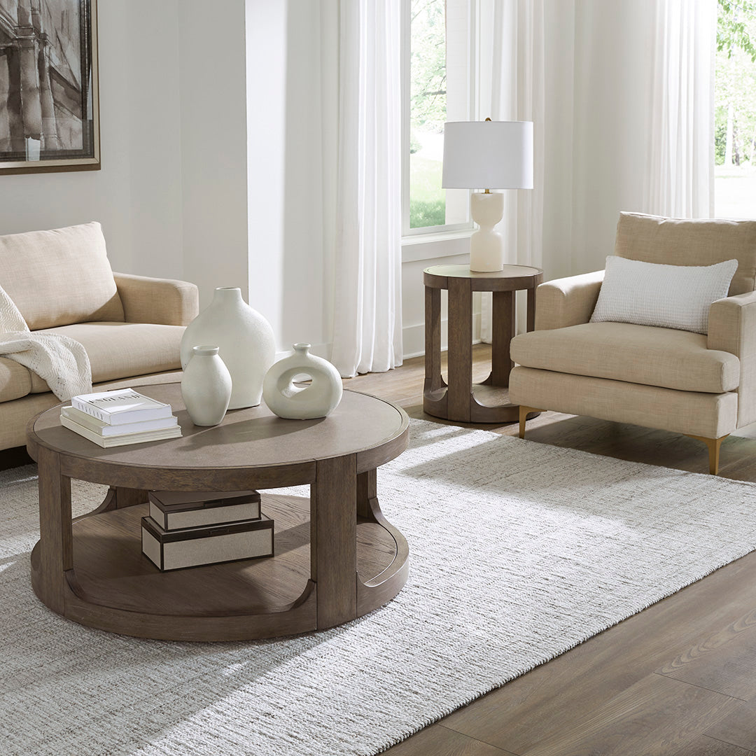 South Bend Round Side Table from Liberty Furniture in Brown - Additional view 11
