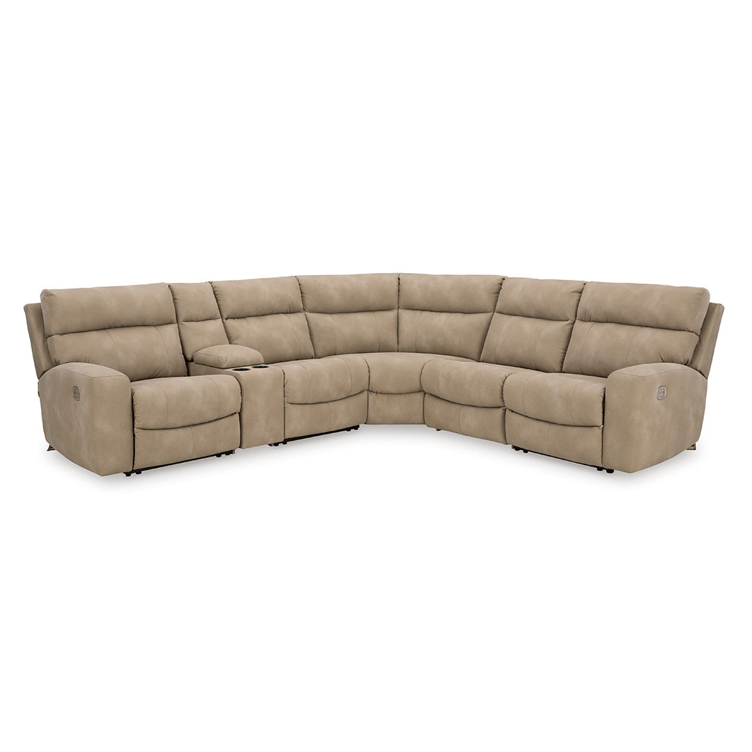 Sandra Power Reclining Sectional (6pc)