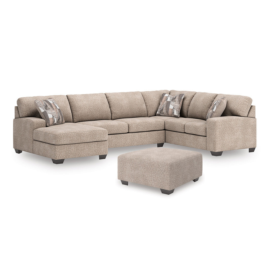Seyler Sectional Left Chaise with Ottoman