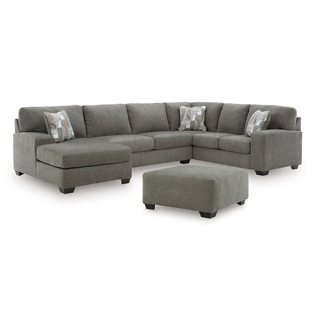 Seyler Sectional Left Chaise with Ottoman