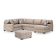 Seyler Sectional Right Chaise with Ottoman