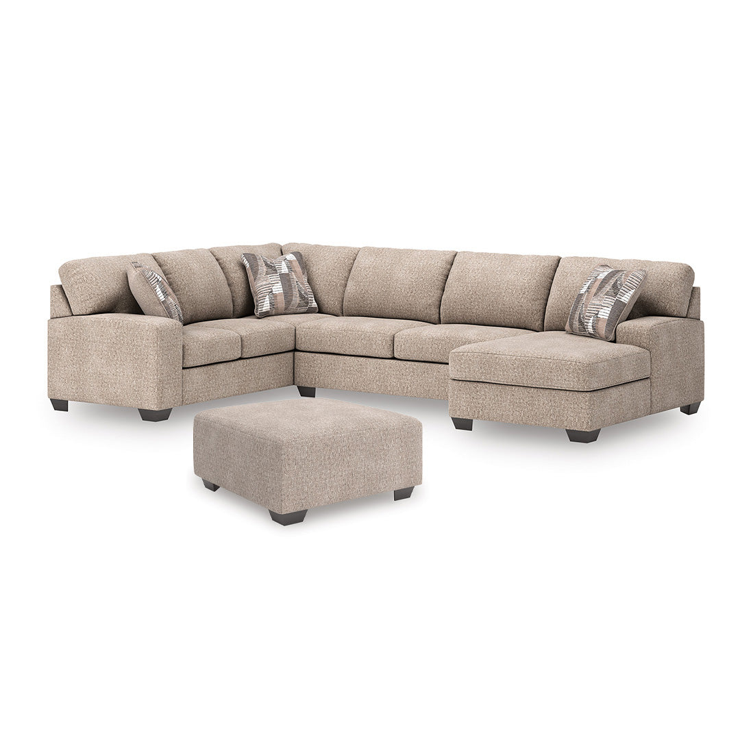Seyler Sectional Right Chaise with Ottoman