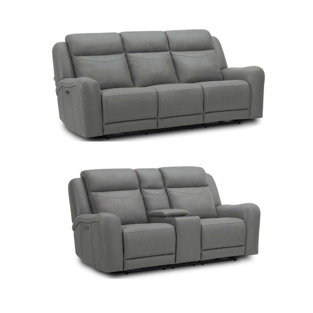 Montana Power Reclining Sofa and Loveseat
