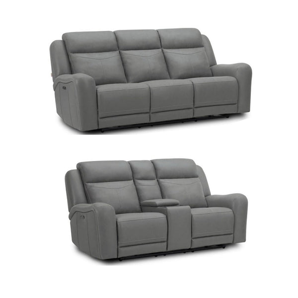 Montana Power Reclining Sofa and Loveseat