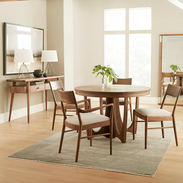 Walnut Grove Round Dining Table - Furniture Fair