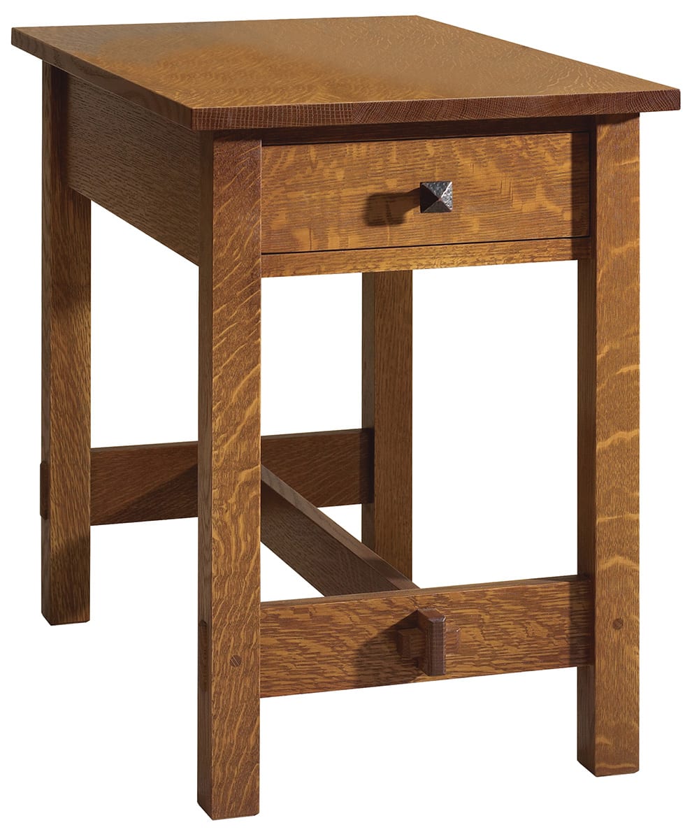 Mesa auxiliar Morris con cajón 