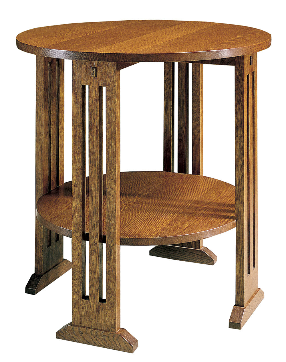 Mission Round End Table