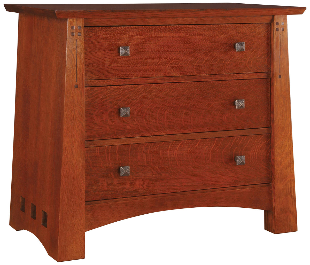 Highlands 3-Drawer Nightstand