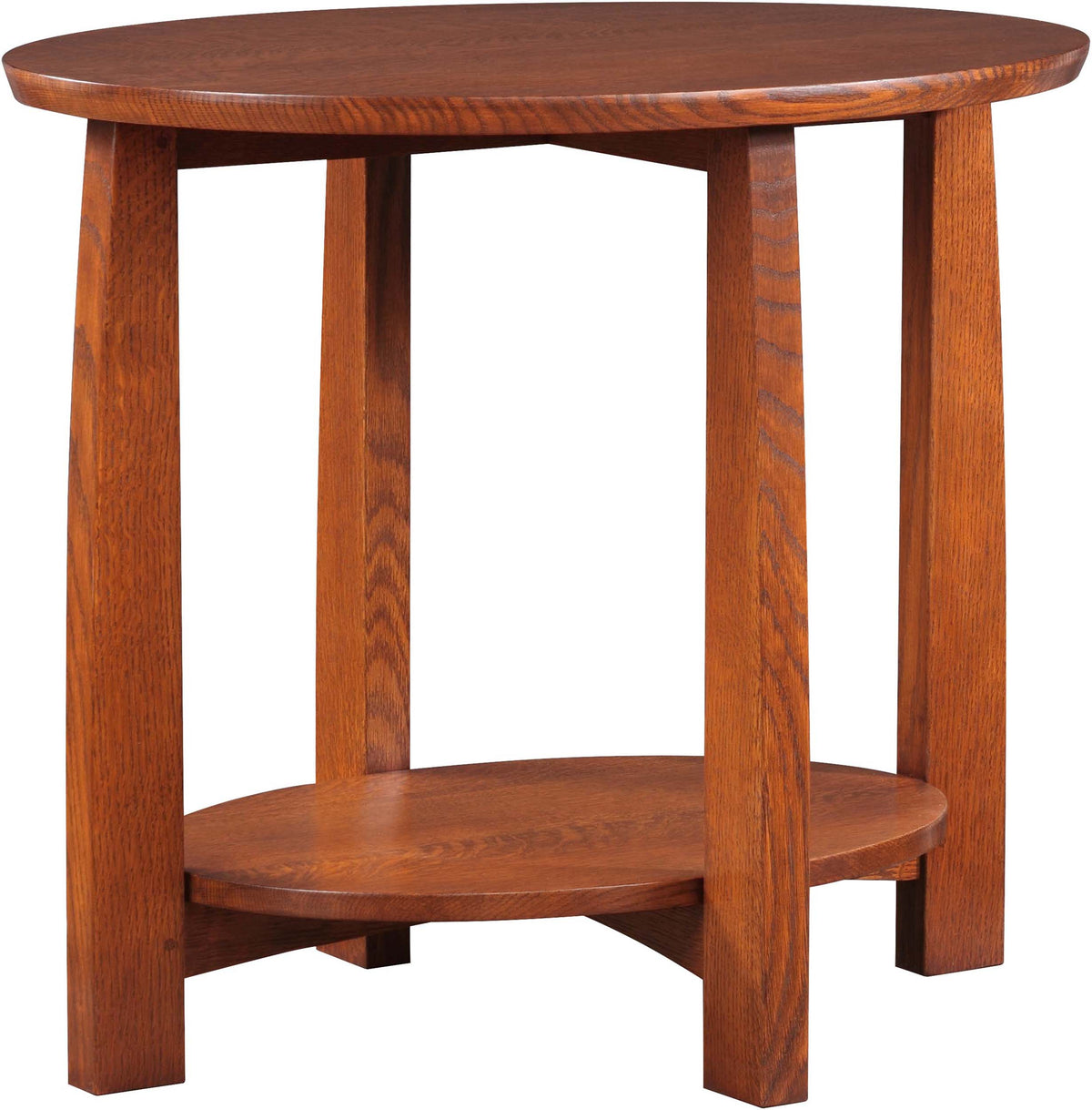 Highlands Oval End Table