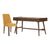 Desk and Yellow Chair