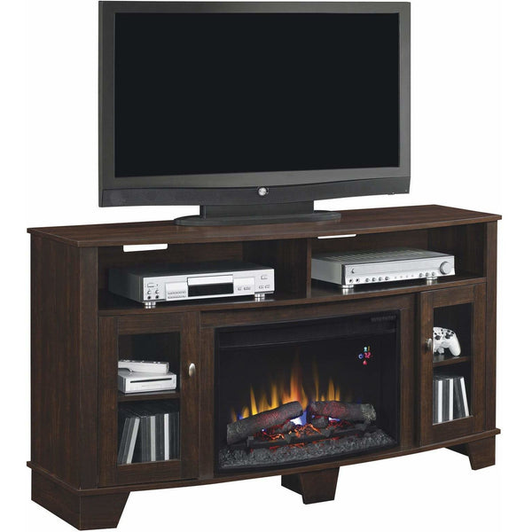 Mueble de TV con inserto de chimenea La Salle 