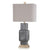 Caswell Grey Table Lamp