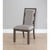 Counter Point Upholstered Side Chair