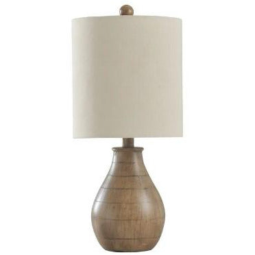 Brown Poly Table Lamp