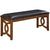 Gia Links Brown Dining Bench