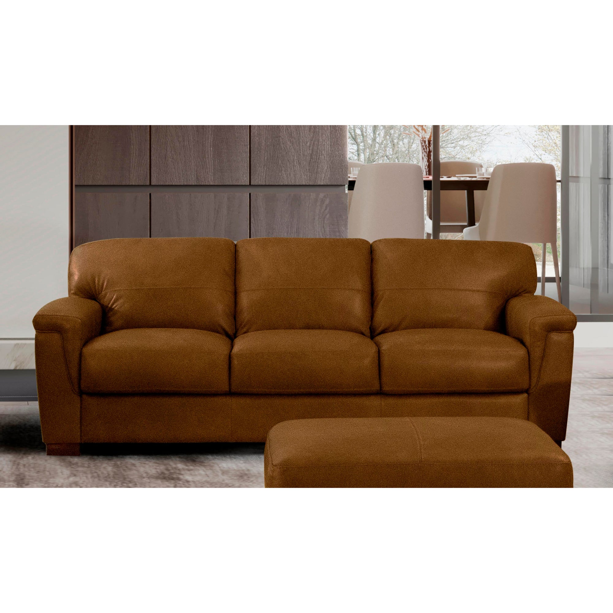 Olympia Leather Sofa