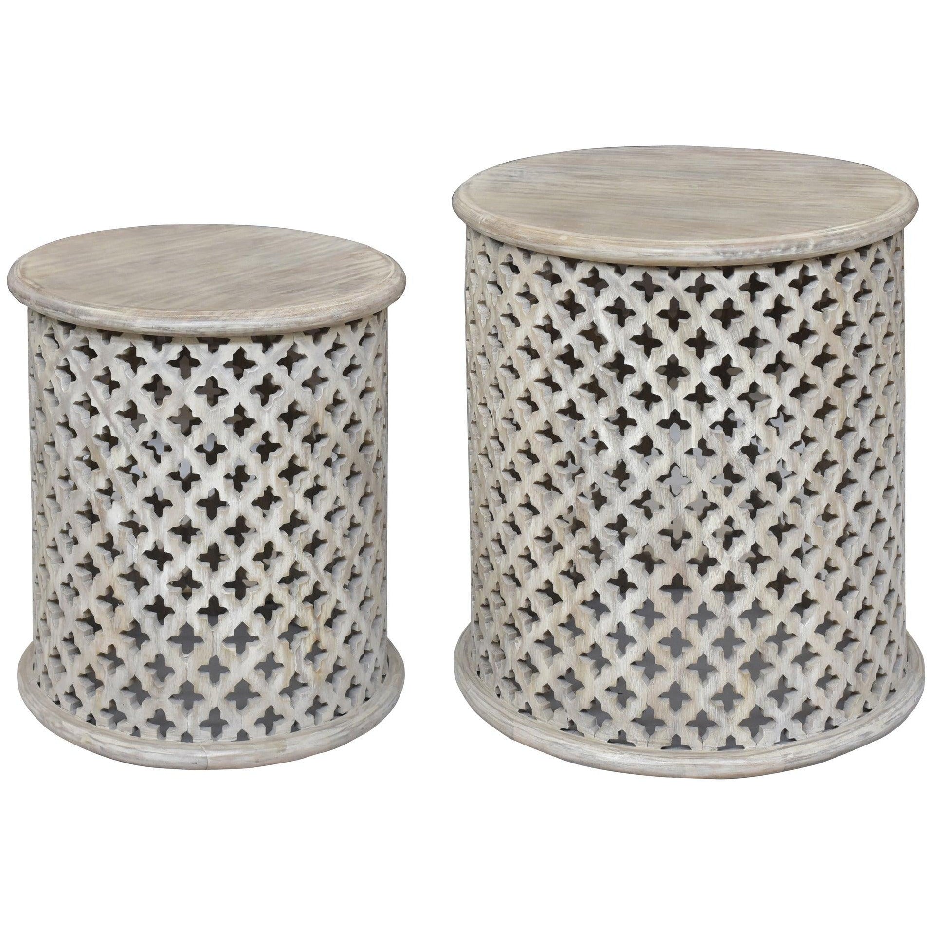 Midland Round End Tables (Set of 2)
