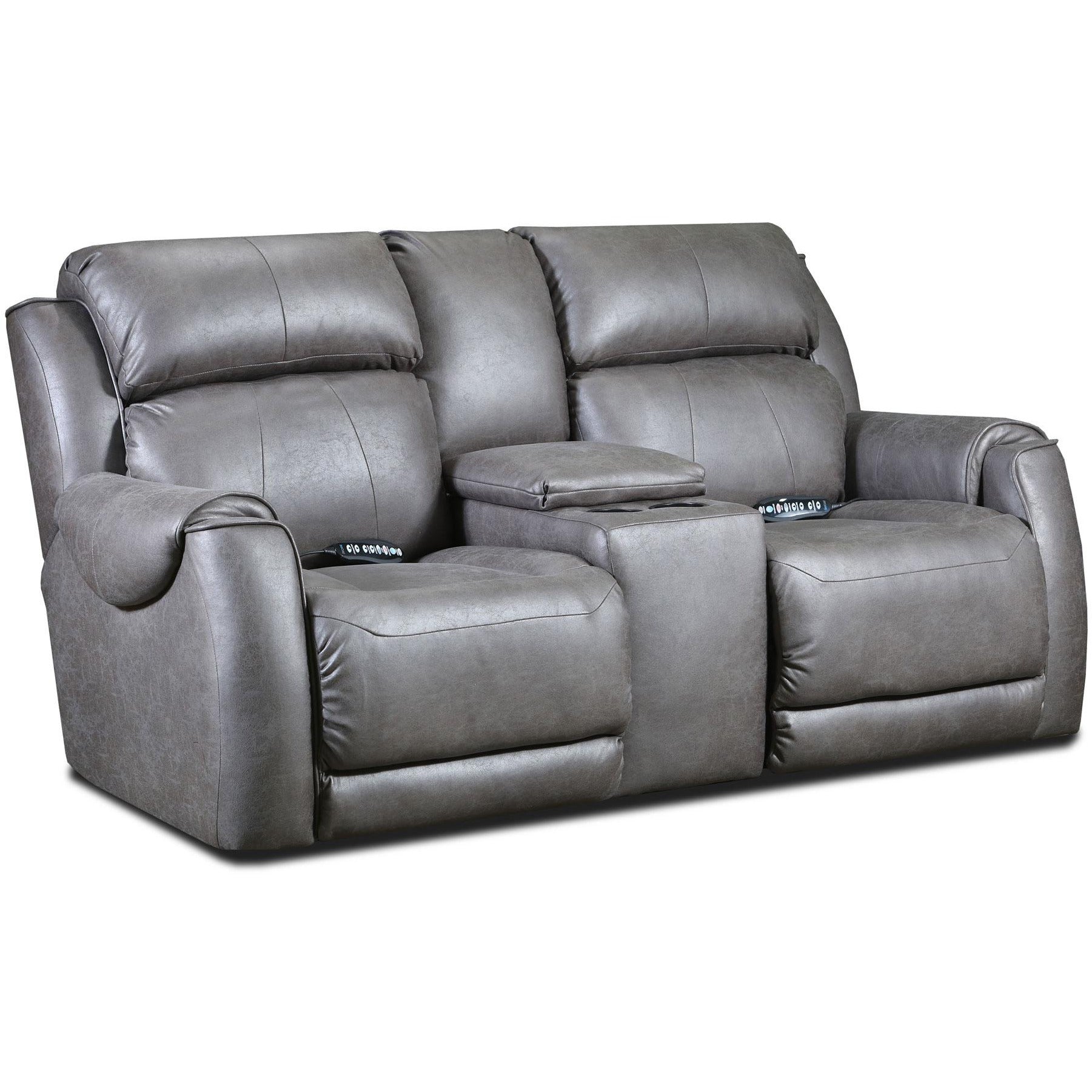 Safe Bet Power Reclining Loveseat with Console