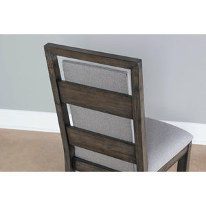 Counter Point Upholstered Side Chair