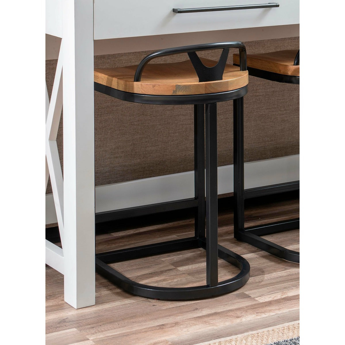 Franklin Sofa Table/Desk with Stools