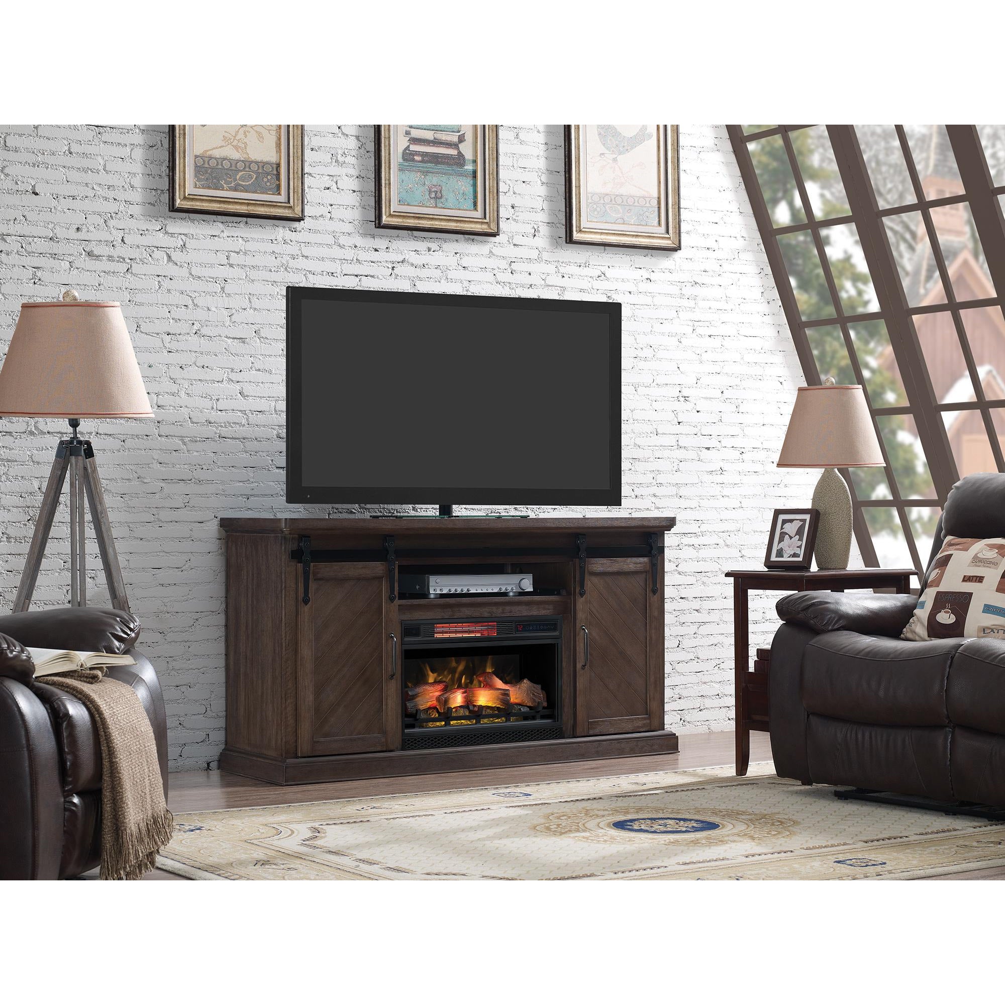Southgate Fireplace TV Stand