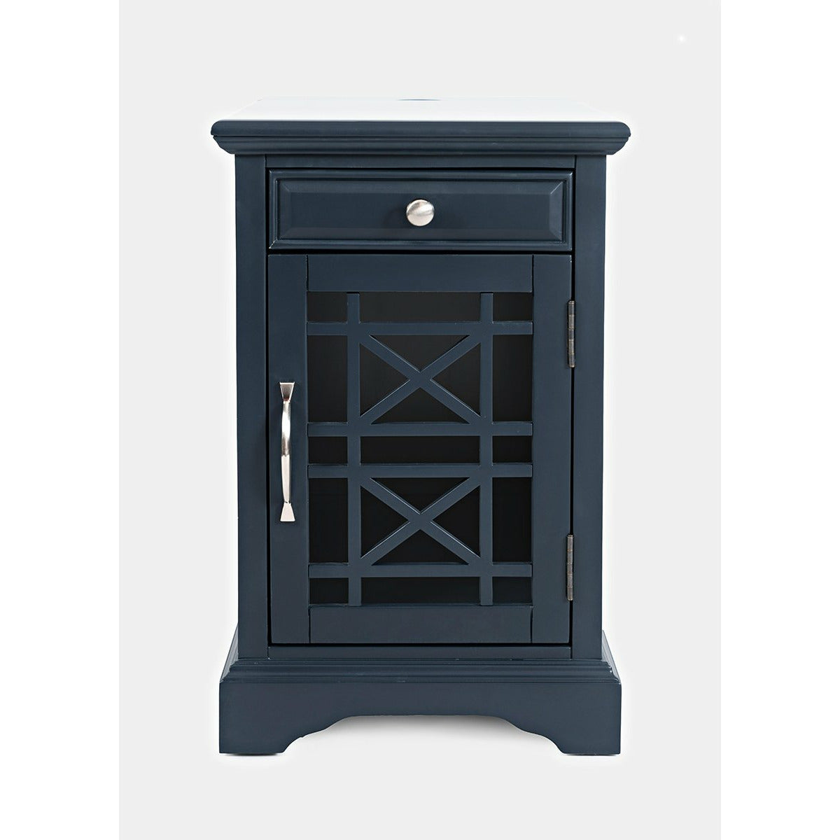 Craftsman Power Side Table - Navy